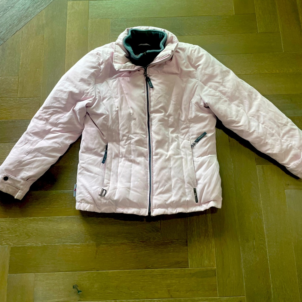 Women’s ski jacket size medium in pink and gray